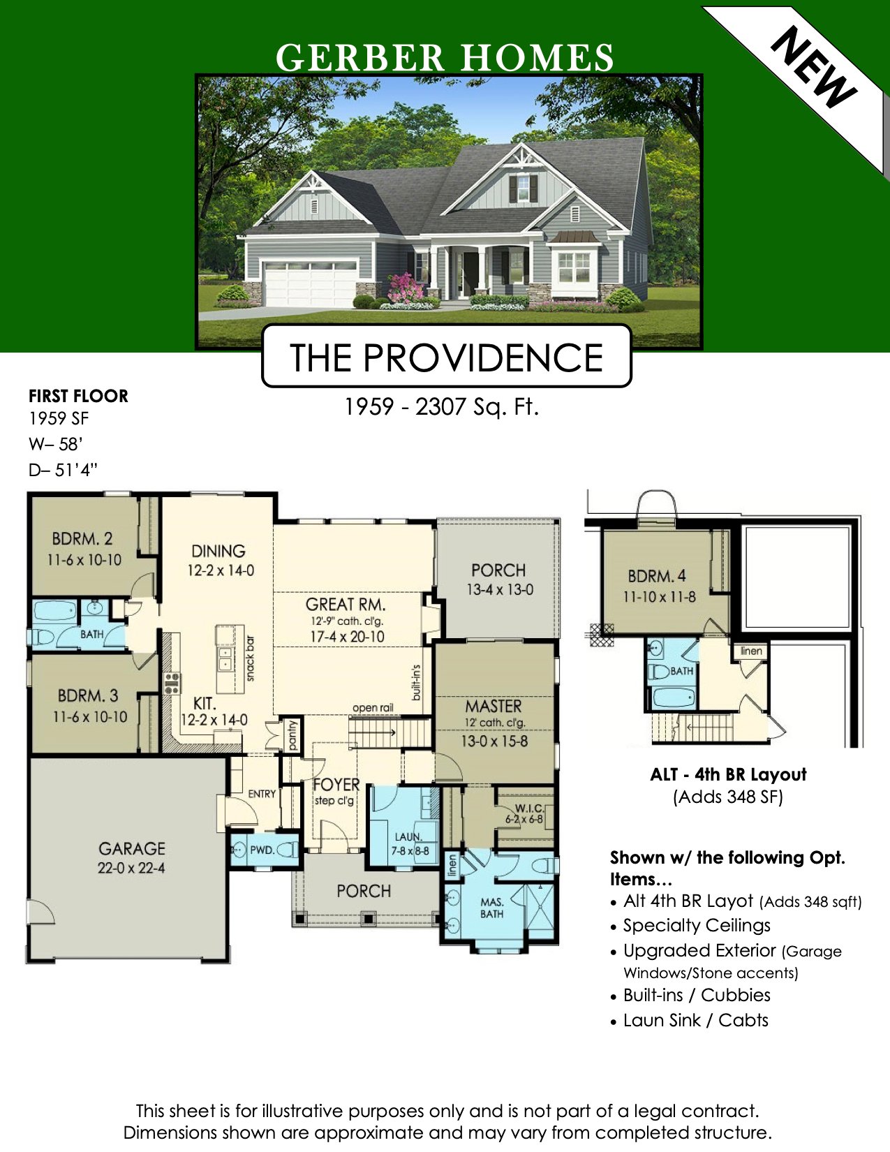 Custom Home Floor Plans Gerber Homes